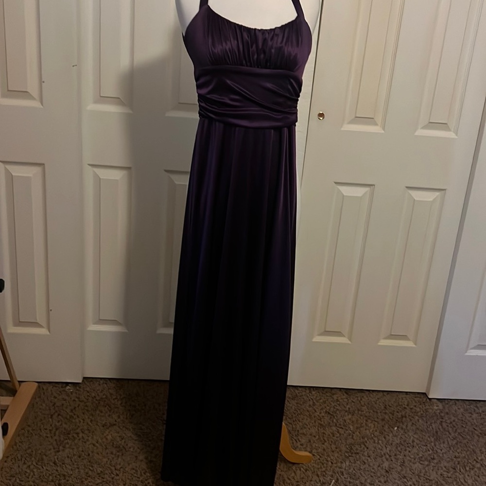Purple prom dress